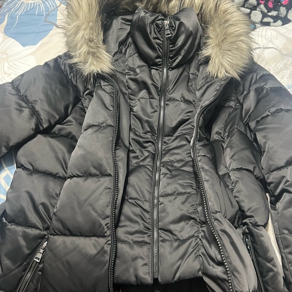 Laundry by Shelli Segal long puffer belted coat - Picture 6 of 15